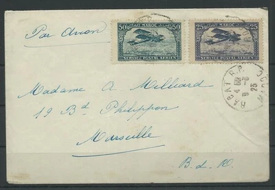 Marocco lettera posta aerea da Rabat a Marsiglia, 1923 #1057873 - Immagine 1 di 2