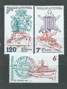 Wallis And Futuna - Mail Yvert 348/50 MNH Boats - Picture 1 of 1