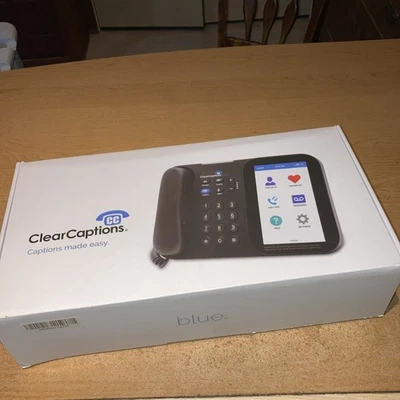 Clear Captions Telephone System W/all Accessories Used But Complete & Working - Image 1 of 3