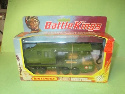 Matchbox Battle Kings K 113 Armoured Mobile Crane New - Image 1 of 3