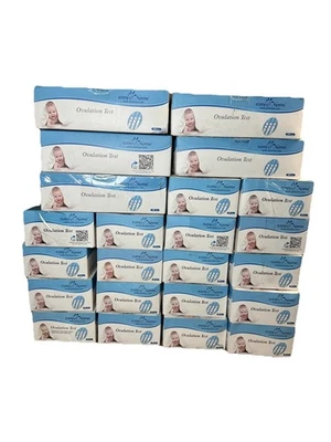Easy@Home Ovulation Test Strips Lot of 1400 | 2027 Exp | Bulk Fertility LH Tests - Image 1 of 4