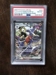 Cynthia's Garchomp ex 232/182 Sv10: Destined Rivals Holo PSA 8 - Picture 1 of 2