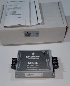 FILTRO DE ALIMENTACIÓN EMERSON ISLATROL IC+105 AC, 120VAC, 50/60Hz, 5A, ***NUEVA CAJA ABIERTA*** - Imagen 1 de 8