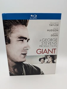 Giant (Blu-ray 2013) 3-Disc Set Digibook James Dean Elizabeth Taylor Stevens - Picture 1 of 4