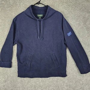 Lauren Ralph Lauren Sweater Women’s Large RL67 Marine Supply Co Sweatshirt Draw - Picture 1 of 10