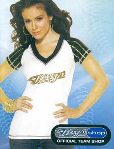 2007 Toronto Blue Jays Alyssa Milano Vernon Wells Roy Halladay Baseball Book - Imagen 1 de 5