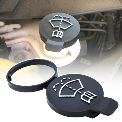 Black Windscreen Washer Bottle Cap Lid For Vauxhall Opel Insignia Astra J Meriva - Image 1 of 4
