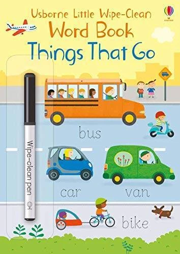 Little Wipe-Clean Word Book: Things That Go (IR) - Paperback - GOOD Foto 1 de 1