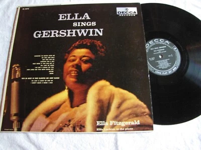 Mint/Mint Ella Fitzgerald Sings Gershwin Decca DL 8378 rare orig DG press 1957 - Image 1 of 3