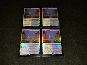 MTG 1x Modern Horizons rare land NM- German FOIL Silent Clearing - Picture 1 of 2