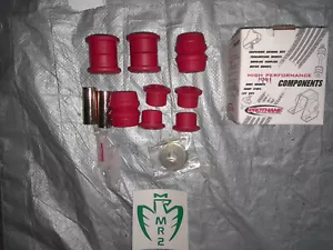 REAR Prothane Control arm LINK Rod Bushing Set 18-303 Toyota MR2 1991-1992 - Picture 1 of 4