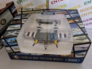 Franklin Mint Armour Collection B11B612 1/48 Scale P-38 LIGHTNING Model Aircraf - Picture 1 of 6