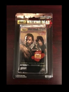 2014 THE WALKING DEAD TV SEASON 3 PART 2 SEALED RETAIL BLISTER PACK QTY - Picture 1 of 2