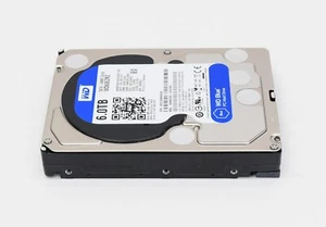 Western Digital 6TB WD Blue 3.5" HDD SATA 5400 / very light use WD60EZRZ (sE638) - Afbeelding 1 van 8