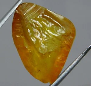 Natural 28.55 Ct Ceylon Yellow Sapphire Rough Genuine loose Gemstone. O-8436 - Picture 1 of 5