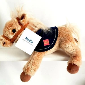 Wells Fargo Legendary Pony Nellie 14" Plush Stuffed Animal Toy Tan Horse 2015  - Picture 1 of 7