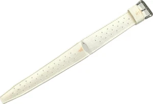 Orologio da polso vintage 22 mm Tropic Uomo Cinturino in Gomma Bianco Made in Svizzera Originale - Foto 1 di 5