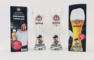 Erdinger Weissbierglas Jürgen Klopp Fanglas Weizenglas I Beer Glass I Liverpool  - Bild 1 von 6