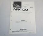 Pioneer Ar-1100 Service Manual Original Repair Book Auto Repeat Adapter Oem