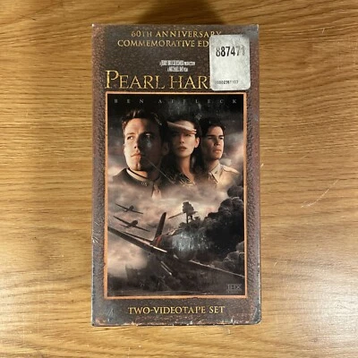 Pearl Harbor (VHS, 2001, 2-Tape Set, Pan  Scan 60th Anniversary Commemorative... - Image 1 of 4