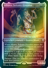 Alharu, Solemn Ritualist, FOIL ETCHED, Commander Legends, MTG, NM/M