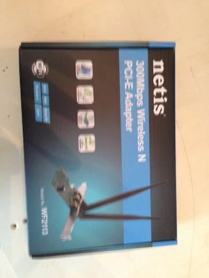 CSL - 300Mbps Wireless PCIe Netzwerkkarte inkl. 2 x 9 dBi Wlan Rundstrahlantenne - Bild 1 von 2