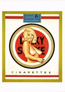 CPM ARTISTA FIRMADO MEL RAMOS LUCKY LULU RUBIA PIN UP DESNUDOS (1436880) - Imagen 1 de 2