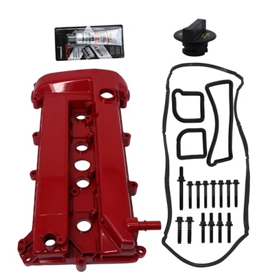 Aluminum Valve Cover w/ Gaskets for Ford Focus Mercury 4S4Z-6582-C 4S4Z-6582-D Foto 1 de 4