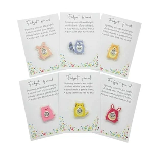 Fidget Friend Party Bag Filler Favour Fidget Spinner Gift Anxiety Sensory Toy - Picture 1 of 7