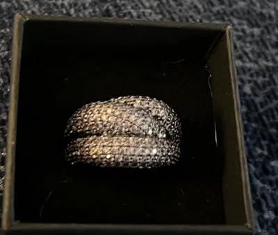 Bomb Party Sirens Ring Size 10 Deep Sea Temptress Amethyst CZ  - Image 1 of 3