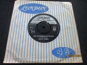 RARE RUFUS THOMAS 7" VINYL "CAN YOUR MONKEY DO THE DOG" 1964 UK LONDON EXC- - Picture 1 of 5