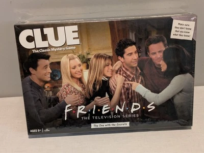 CLUE: Friends Edition Board Game. NOS. SEALED. - Image 1 of 4