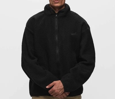 Nike Club Fleece+ Sherpa Winterized Jacket Black FB8386-010 Mens Size L - Image 1 of 4