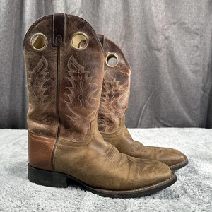 Smokey Mountain Men’s SZ 8.5 EE Leather Cowboy Western Boots Style 4369 - Picture 1 of 17
