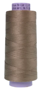 Khaki 1228 | Silk-Finish Cotton 50wt - #9150 (1829M / 2000Y Spool) | Mettler - Picture 1 of 6