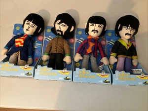 Fabrik Beatles gelbes U-Boot Plüsch Shakems Set in Box John Paul George Ringo - Bild 1 von 5