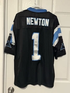 Camiseta de fútbol americano para hombre Reebok OnField NFL Carolina Panthers #1 Cam Newton talla 50 - Imagen 1 de 4