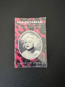 MADONNA HANKY PANKY CASSETTE SINGLE SEALED TAPE I’M BREATHLESS US 1990 - Picture 1 of 2