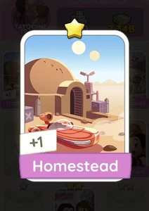 Homestead - Monoply Go Sticker Fast Sending!! - Picture 1 of 1