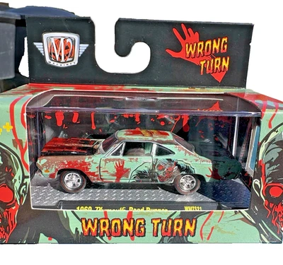 M2 Machines '69 Plymouth Road Runner 1:64 - "Wrong Turn" 2025 1:64 Scale - Image 1 of 4