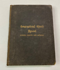 Congregational Chuch Hymnal, G. Barrett, 1891 Vintage Welsh Union Hardcover