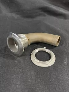 Groco HTHC-1500-S, Sweep Hose With 1 1/2'' Thru Hull Fitting New - Picture 1 of 8