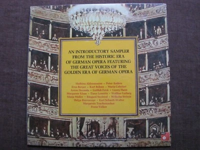 An Introductory Sampler From The Historic Era of German Opera LP Factory Sealed - Image 1 of 2
