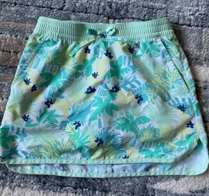 Columbia Skirt Girls Size Small 7/8 Floral Spandex Underneath - Picture 1 of 5