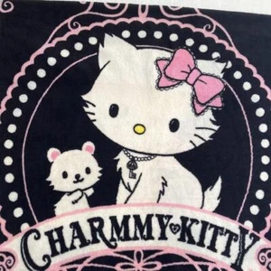 Charmmy Kitty Blanket black color cute kawaii new unused shipped from JAPAN JP!! - Picture 1 of 10