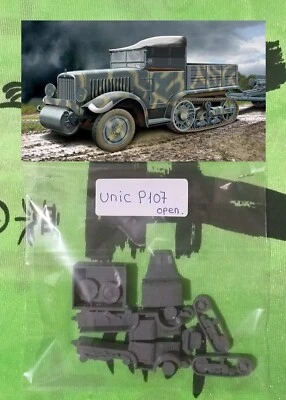 Kit maqueta para montar y pintar - Vehículo militar . Unic P107 open  - 1/72 - Imagen 1 de 2
