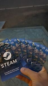 Steam Guthabenkarte 8x20€