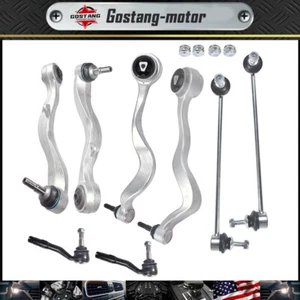 8Pc For BMW Front Lower Rearward & Forward Control Arm Tie Rod Sway Bar Link Kit - Bild 1 von 8