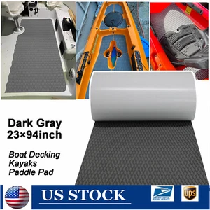 Gray Boat Flooring EVA Foam Marine Decking Mat Carpet , Diamond Type Floor Foam - Picture 1 of 16