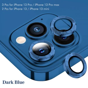 For Apple iPhone 13 14 15 16 Pro Max Ring Tempered Glass Camera Lens Protector - Picture 1 of 32
